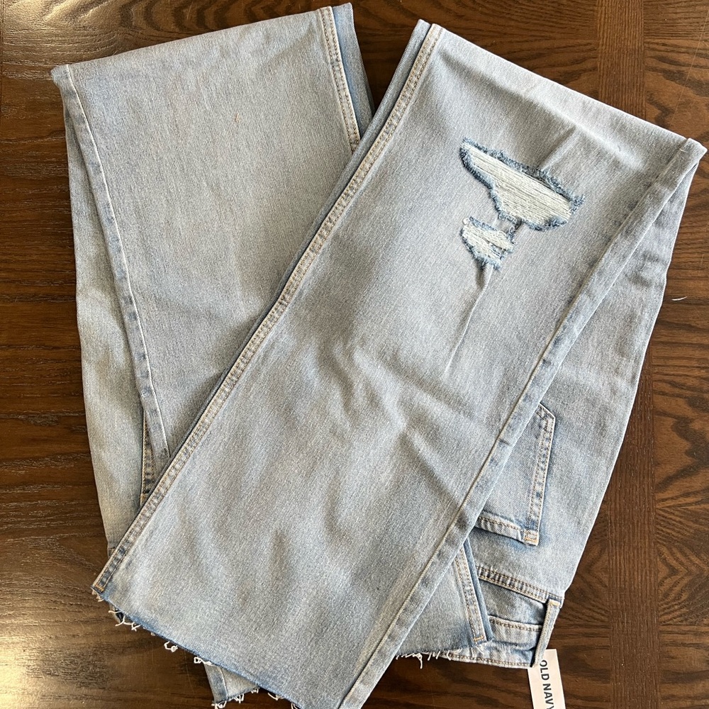 Old Navy Wide Leg Jeans Tall